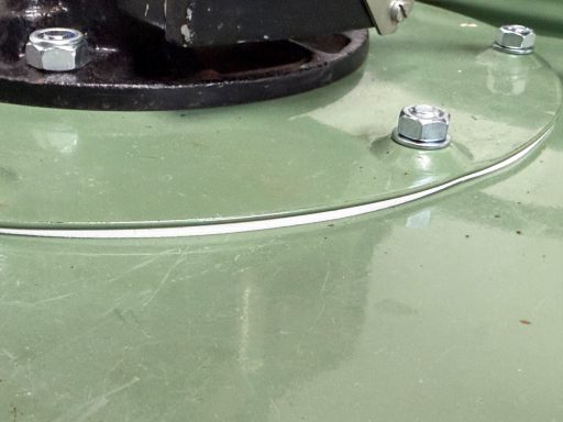 Dichtung zwischen Befestigungsplatte D113 und Gehäuse der Elektra Beckum SPA 1500 Späne Absaugung