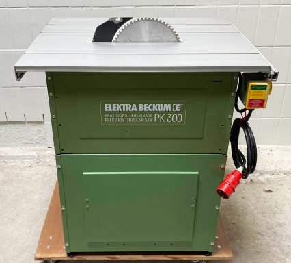 Elektra Beckum PK 300 K 4200 DNB von Baujahr 1996 von der Seite ohne Spanhaube