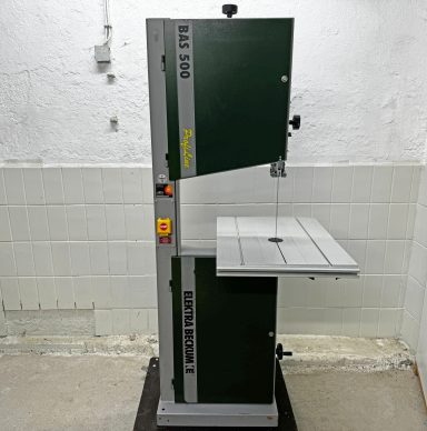 Ab 1998 kam auch bei der BAS 500 ein neues Design in der dunkelgrün/grau Kombination und dem schon seit 1996  bekannten Profiline Zusatz