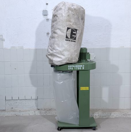 Elektra Beckum SPA 1700 Späne Absaugung mit Filtersack und Spänefangsack